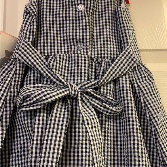 Rare Editions Plaid Ladybug Daisy Summer Dress NWT - Picture 7 of 8